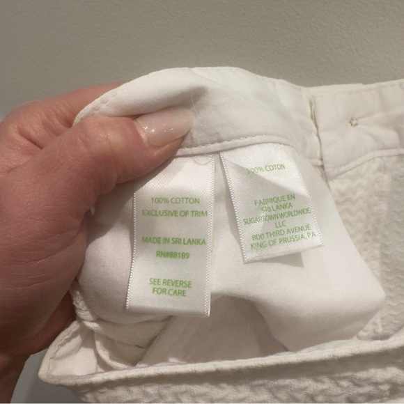 Lilly Pulitzer Bottoms | Women 5" Buttercup Scallop Hem Short Size 6 - Picture 6 of 9